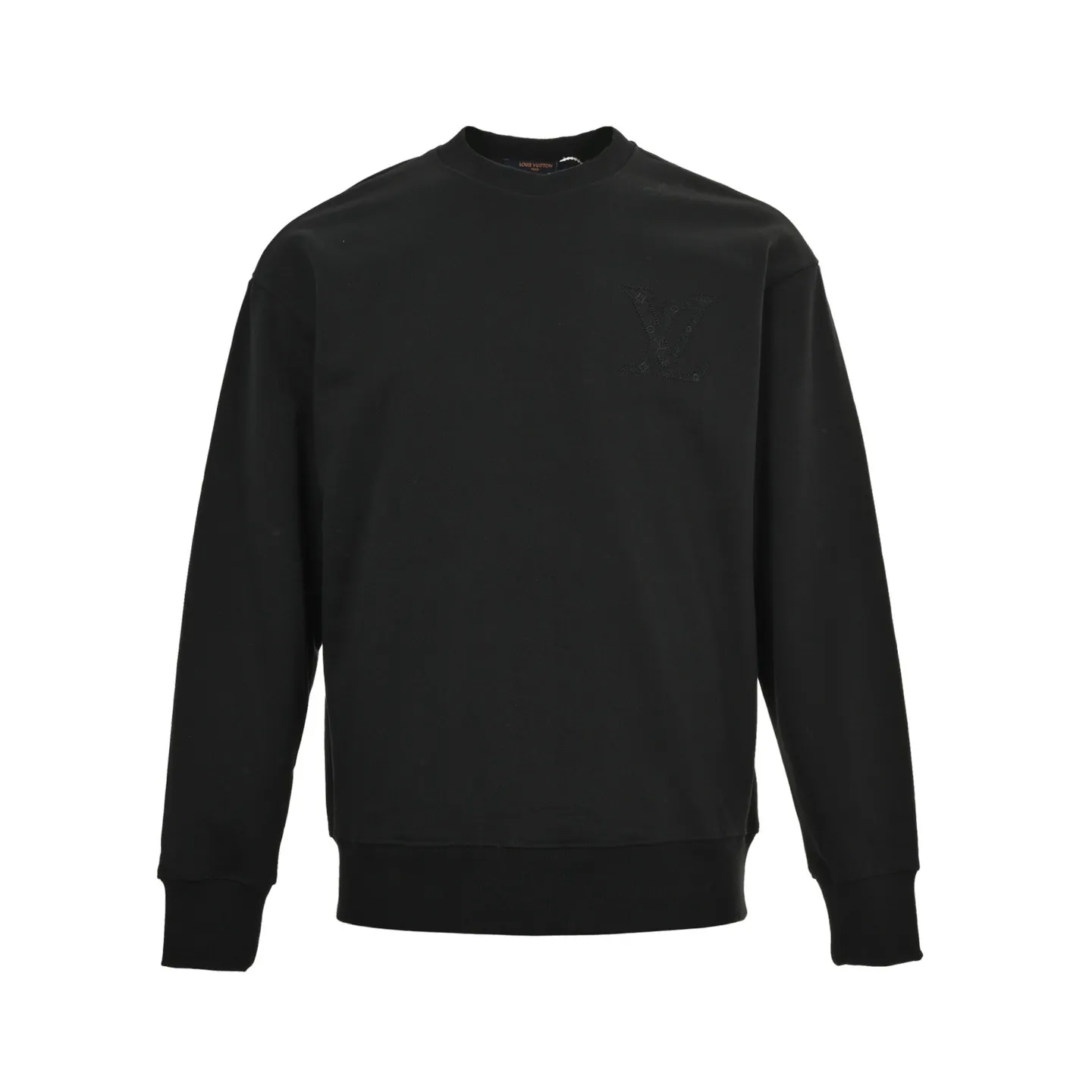 Louis Vuitton/Louis Vuitton 25Fw front and back logo embroidered crew neck sweatshirt